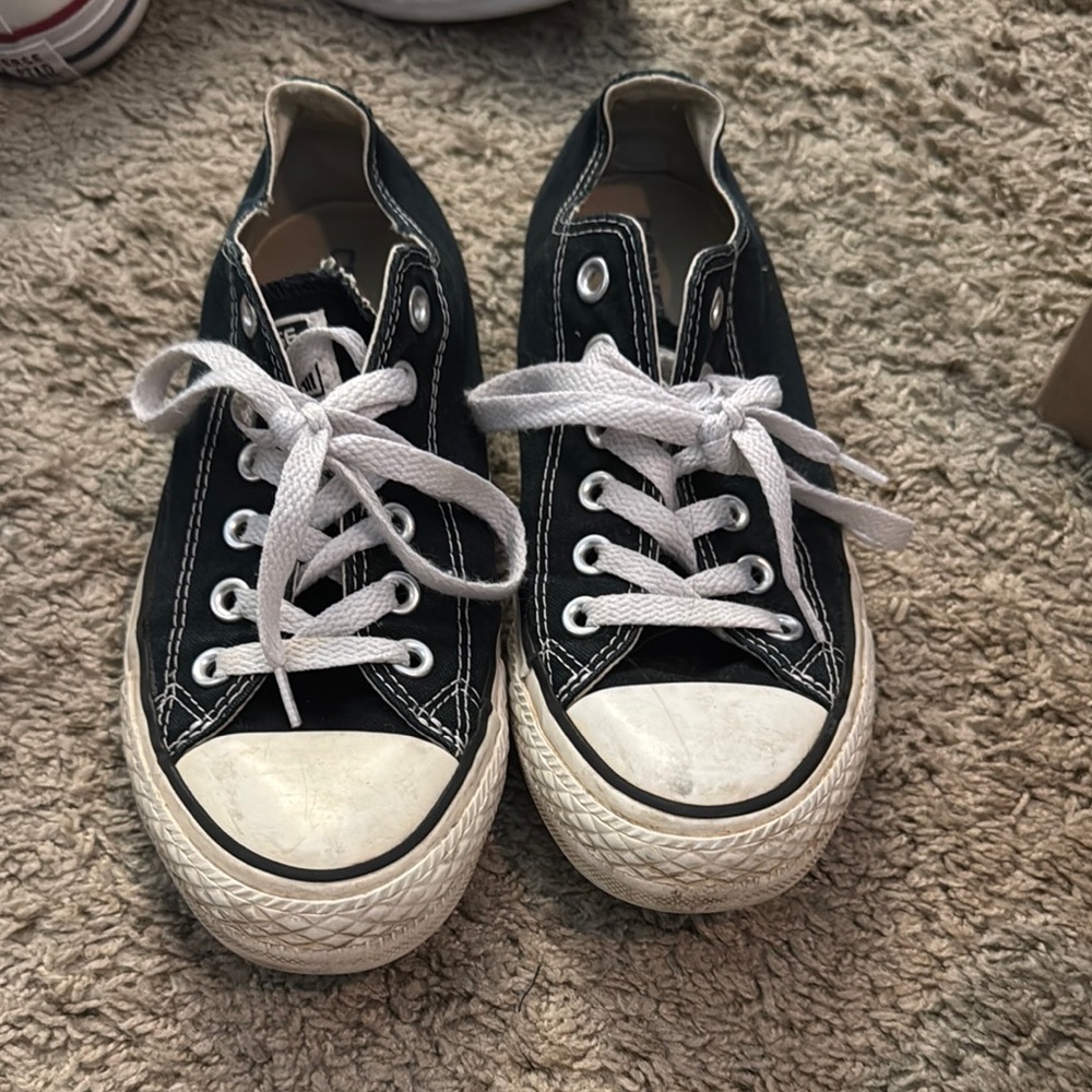 Converse Black and White Chuck Taylor Sneakers